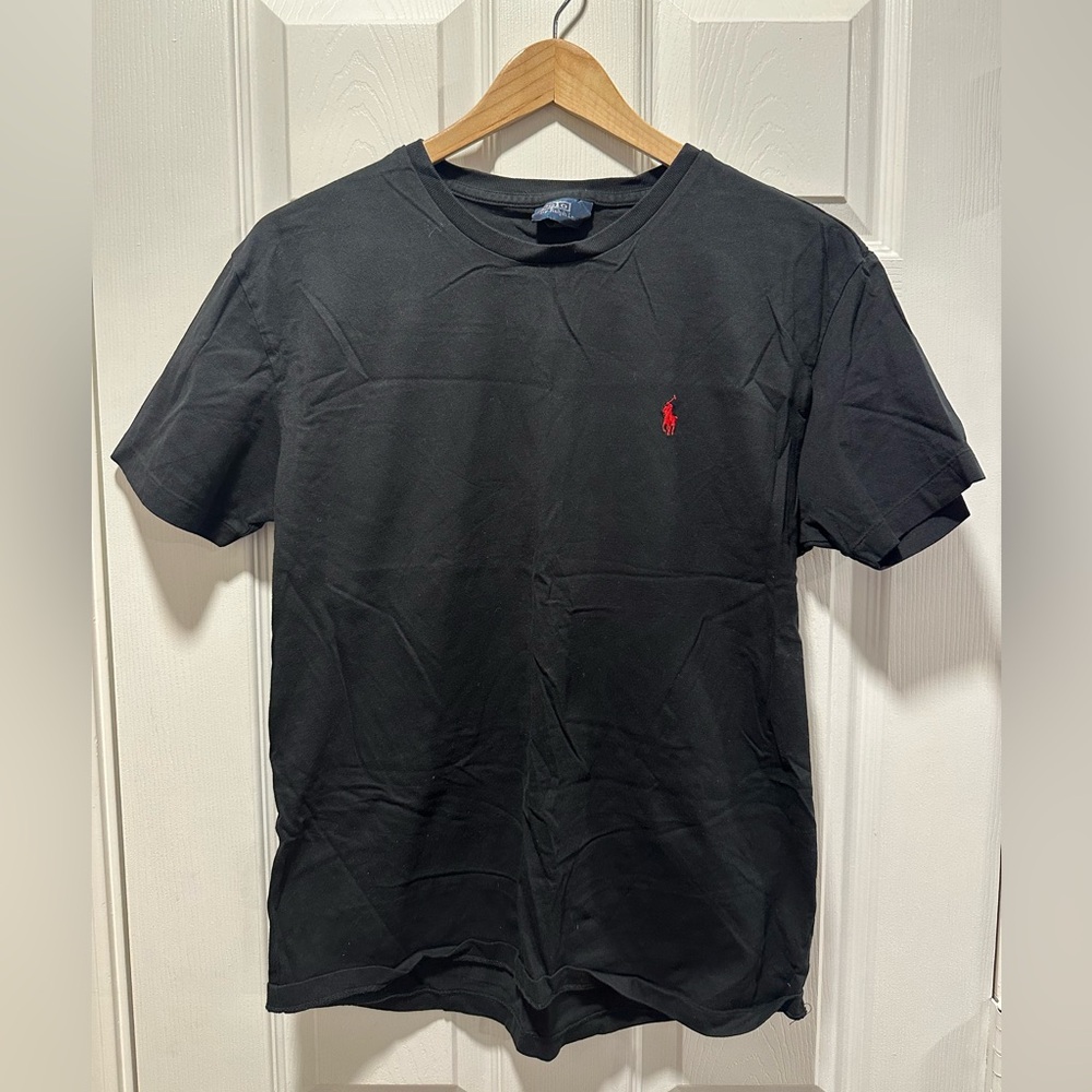 Ralph Lauren - T-Shirt - Crew Neck - Size Small - Black